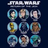 Mens Star Wars Cartoon Portraits Long Sleeve Shirt - 2 of 4