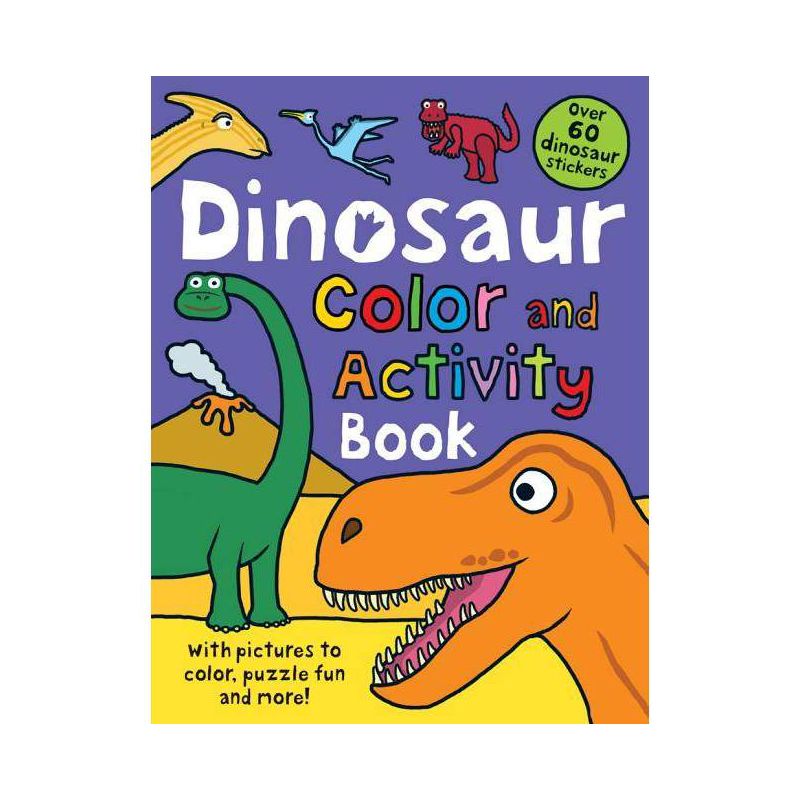 Color and Activity Books Dinosaur - by  Roger Priddy (Paperback), 1 of 2