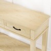 Entryway Table, Console Table with Storage Drawers, 3 Tier Farmhouse Wooden Sofa Table, Hallway Table for Entryway, Living Room - 3 of 4