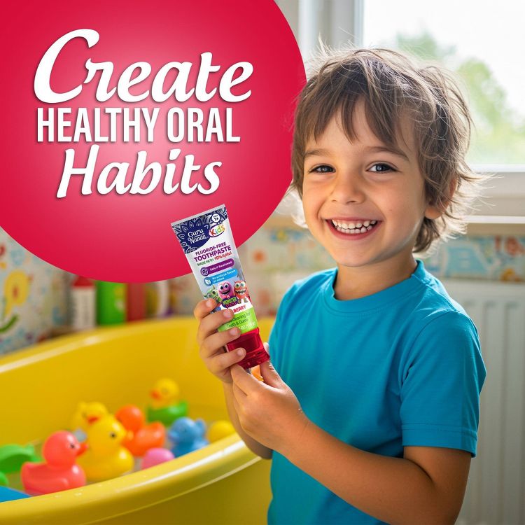 GuruNanda Kids&#39; Toothpaste - 4.2oz, 3 of 9