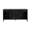 Bella Depot Geometric Accent Cabinet with Four Sliding Doors - 4 of 4