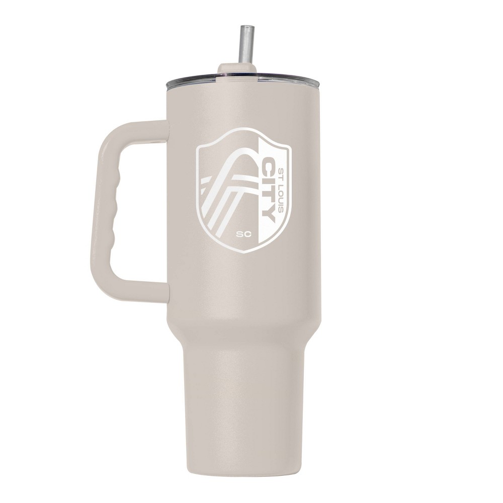 Photos - Glass MLS St. Louis City FC Sand 40oz Powder Coat Tumbler 