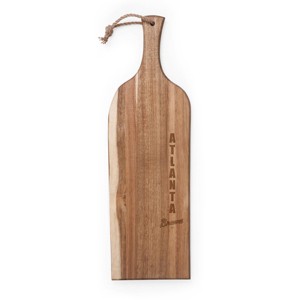 MLB Atlanta Braves Artisan Acacia Charcuterie Board - Brown - 1 of 3