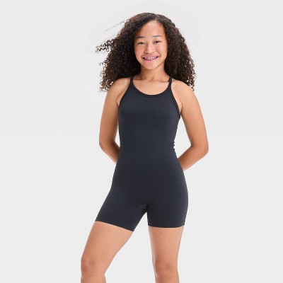 Girls' Seamless Bike Leotard - All In Motion™
