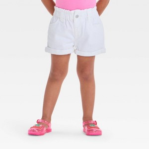 Toddler Girls' Paperbag Shorts - Cat & Jack™ - 1 of 3