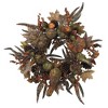 Nearly Natural 28-in Autumn Pumpkin Wreath - 3 of 4