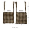 Black Check Chair Pad VHC Brands - 2 of 3
