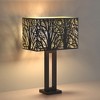 DORESshop 1-Light Matte Black Square Iron Lamp Shade, Non-Integrated Bulb, Industrial Style Light Fixture Cover - 2 of 4