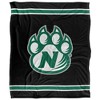 Northwest Missouri State University Primary Logo Stripes Silky 50x60 Blanket, 1 Sided - 2 of 4
