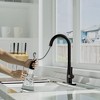 LOVMOR ORB Pull Down Sprayer Kitchen Faucet, Single Handle, 360-degree Rotating Spray Head, Easy Installation, Drip-free Performance - 2 of 4