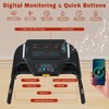 3.5HP Foldable Treadmill for Home with Incline, 10MPH, 350Lbs Capacity, Heart Rate Sensors, Type-C & USB Charging, Bluetooth Speaker - 3 of 4
