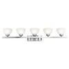 Livex Lighting Somerset 5 - Light Vanity in  Brushed Nickel - 4 of 4