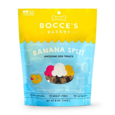 Bocce's Bakery Banana Split Dog Treats - 5oz