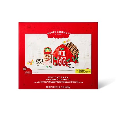 Holiday Barn Gingerbread House Kit - 31.18oz - Wondershop™