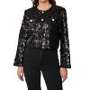 Women's Sequin Tweed Jacket - CHOKLATE PARIS - 3 of 4
