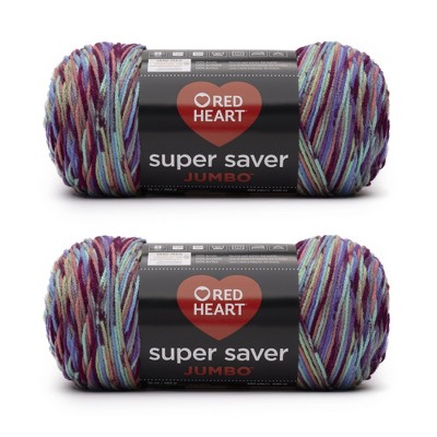 Red Heart Super Saver Yarn 12 Pack-Starburst Print