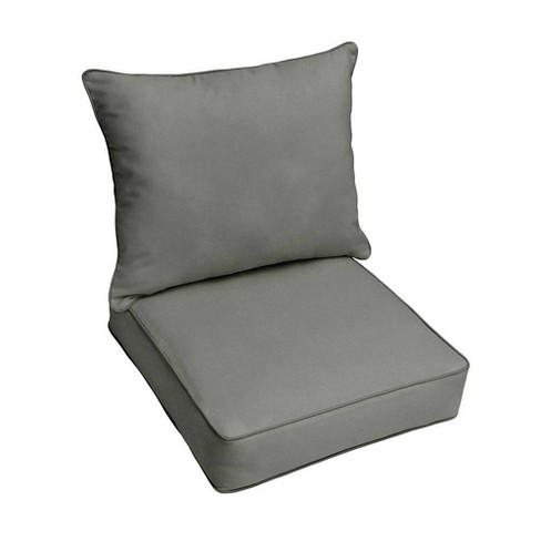 Black and 2024 beige outdoor cushions