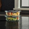 Rubbermaid 8pc Brilliance Glass Food Storage Containers, Set of 4 Food Containers with Lids - image 3 of 4