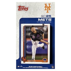Topps New York Mets MLB 2025 Topps Mini Team Set | 17 Cards Per Set - 1 of 4