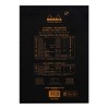 Rhodia Staplebound Notepad - Lined w/ margin 80 sheets - 8 1/4 x 11 3/4 - Black cover - 3 of 4