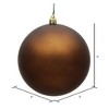 Vickerman Mocha Ball Ornament - 2 of 4