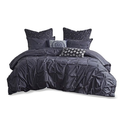 Gracie Mills Velez 3-Piece Modern Tufted-Inspired Cotton Comforter Set