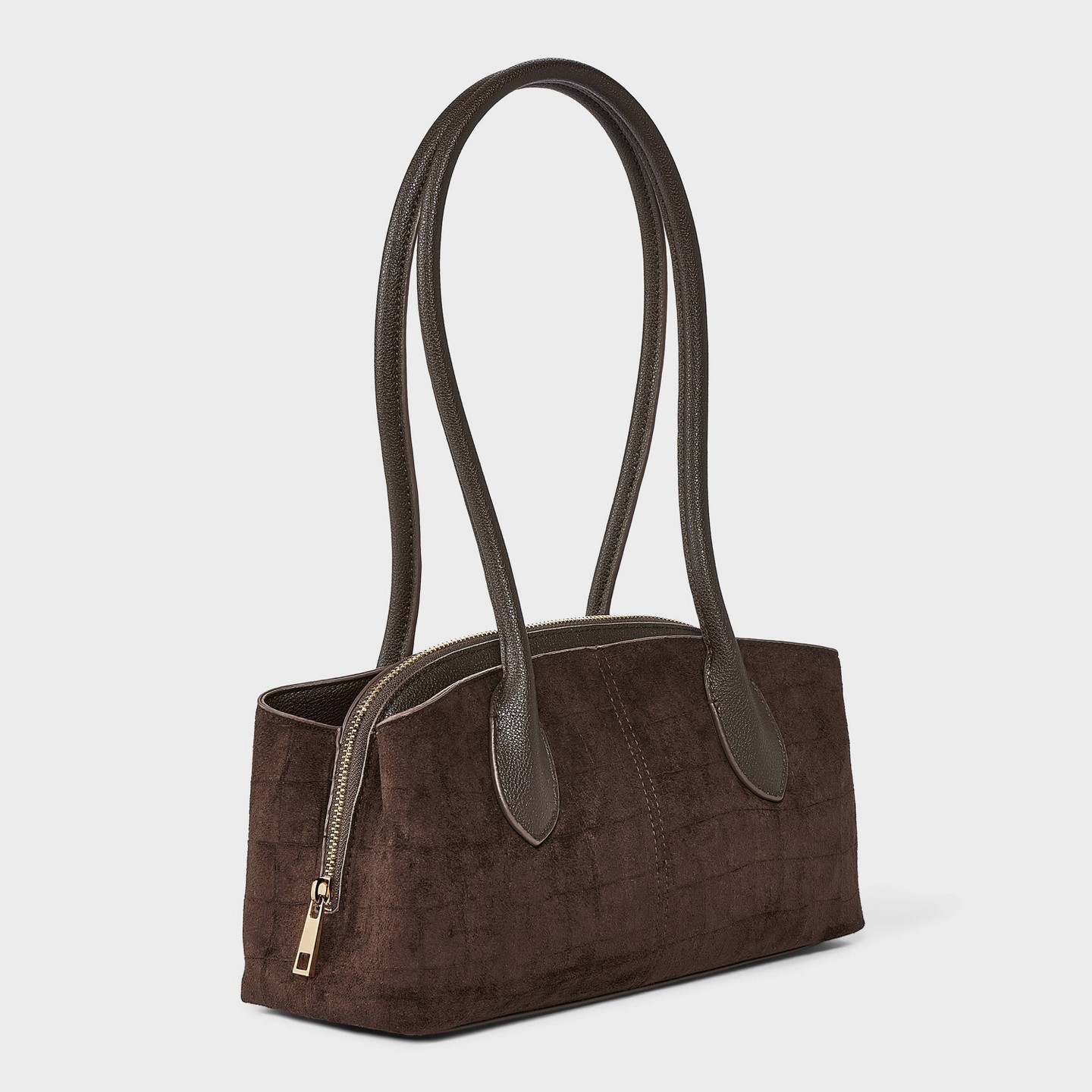 Сумка A New Day Elongated Dome Satchel, цвет: Коричневый — фото 3