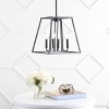 Porten 4 Light Pendant - Oil Rubbed Bronze (Black) - Safavieh. - image 4 of 4