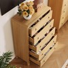 7 Drawer Dresser for Bedroom, Wooden Chest of Dressers for Deep Drawers, Modern Dressers Organizer with Round Handle,TV Stand - 2 of 4