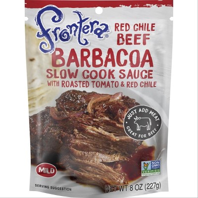 Frontera Red Chile Barbacoa Seasoning Sauce 8oz