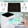 10000 BTU Portable Air Conditioner, White AC with Remote Control up to 450 Sq. Ft - 4 of 4
