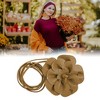 Unique Bargains Halloween Christmas Flower Adjustable Waist Belt 1 Pc - 4 of 4