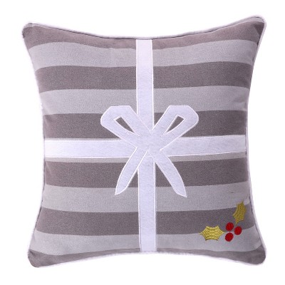 Silent Night Holiday Decorative Pillow White - Levtex Home