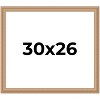 PosterPalooza | Weathered Yellow Picture Frame - UV Acrylic, Backing Board, Hanging Hardware Included - 2 of 4