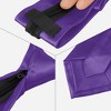 INSPIRE CHIC Men's Solid Color Satin Shine Pre-tied Knot Zipper Ties - 3 of 4