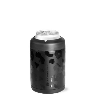 HydroJug Can Cooler - 2-in-1 Insulated Can Cooler Cup 12oz - Stainless Steel, Non-Slip Rubber Base, Screw-Top Lid - 1 of 4