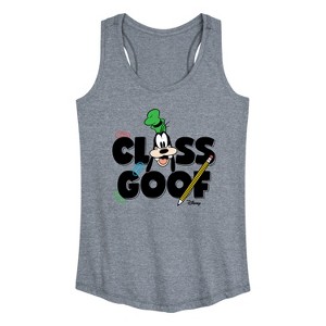 Women's - Disney - Class Goof Graphic Racerback Tank - 1 of 4