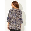 Catherines Women's Plus Size Bella Crochet Trim Top - 3 of 4