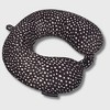 French Connection Memory Foam Travel Neck Pillow with Washable Cover - Luxury Neck Pillows for Travel (Polka Dot) - 4 of 4