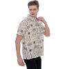 HAPPY BAY Mens Hawaiian Shirts Short Sleeve Button Down Shirt Men's Casual Vacation Tropical Beach Summer Party Shirts for Men Funny - 4 of 4