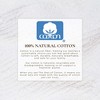 100% Cotton Textured Waffle Weave Duvet Cover & Sham Set - Great Bay Home - 3 of 4