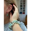 Amazonite Wrap Bracelet & Sea Glass Earrings, Beachy Jewelry Set - 2 of 4