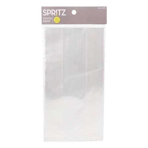 20ct Clear Cello Favor Bag - Spritz™ : Target