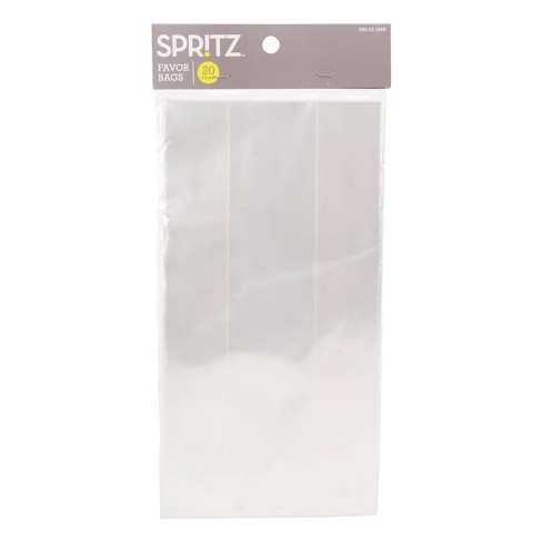 20ct Clear Cello Favor Bag - Spritz™ - image 1 of 2