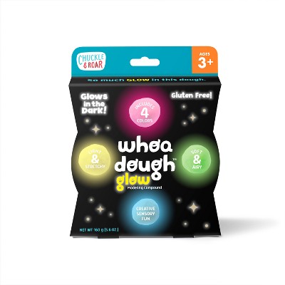 Chuckle & Roar Whoa Dough Glow In The Dark - Air Dry Clay