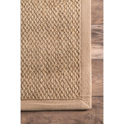Sand Handmade Sisal and Jute 6' x 9' Area Rug
