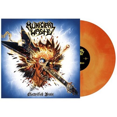 Municipal Waste - Electrified Brain - Orange Swirl (Colored Vinyl Orange)