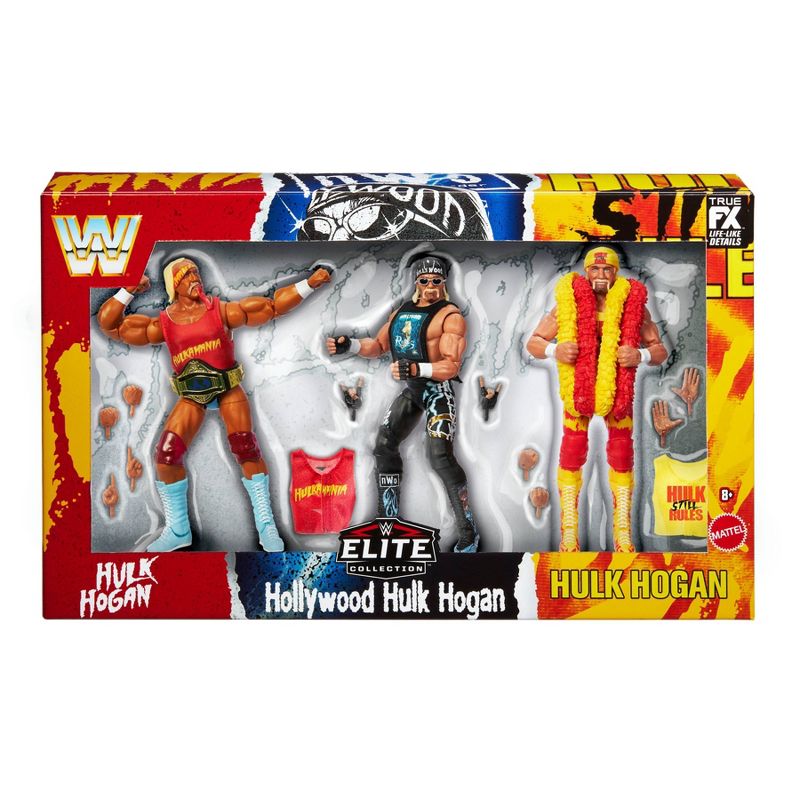 WWE Elite Collection Hulkamania 40th Anniversary Action Figure Set - 3pk (Target Exclusive), 3 of 11