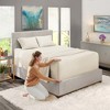 Nestl Extra Deep Pocket 4 Piece Sheet Sets,  Deep Pocket Microfiber Sheets & Pillowcases - image 2 of 4