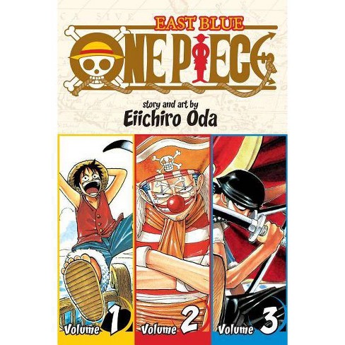 One Piece East Blue 1 2 3 Vol 1 Omnibus Edition One Piece 3 In 1 By Eiichiro Oda Paperback Target